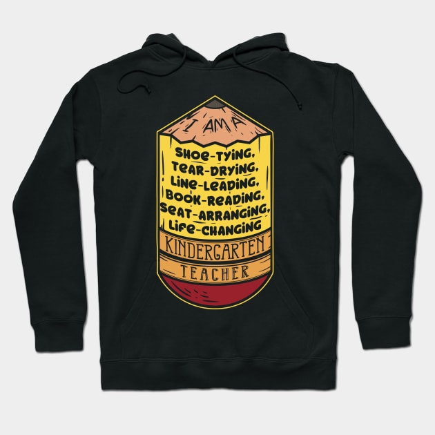 Teacher Kindergarten Teacher Hoodie by Shiva121